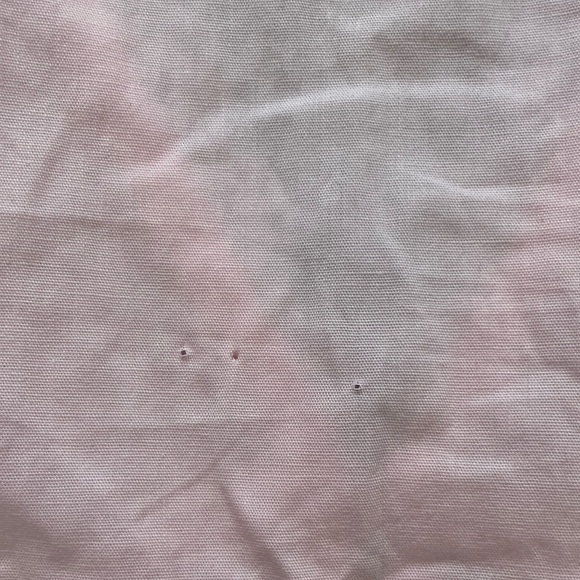 Motel Women’s pink blouse puff sleeve corset ruffle coquette summer spring cute - Picture 4 of 4